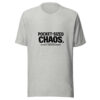 unisex-staple-t-shirt-athletic-heather-front-69be47d7d6fe6.jpg "Pocket-Sized Chaos" Funny Small Dog T-Shirt (PD011_T01)