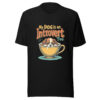 unisex-staple-t-shirt-black-front-69babb742af34.jpg "My Dog Is An Introvert Too" Retro 70s T-Shirt (PD003_T01)