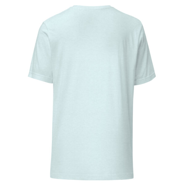 unisex-staple-t-shirt-heather-ice-blue-back-69c447fe1362e.jpg "Black Cats Bring Good Vibes" Hand-Drawn T-Shirt (PD017_T01)
