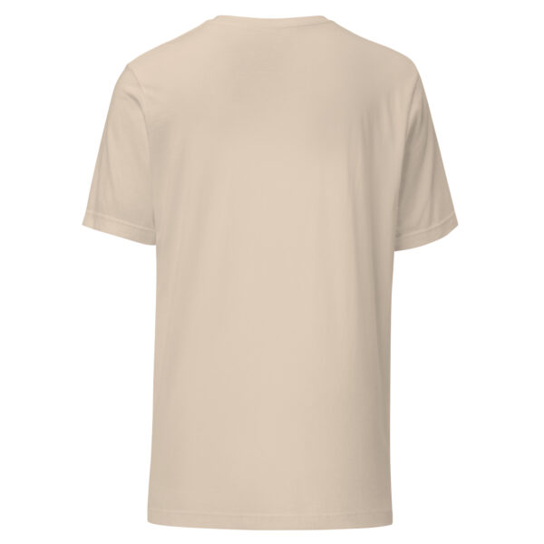unisex-staple-t-shirt-soft-cream-back-69bc0f485d808.jpg "Friendly From A Distance" Minimalist Dog T-Shirt (PD006_T01)