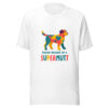 "Proud Parent Of A Supermutt" Geometric T-Shirt (PD005_T01)