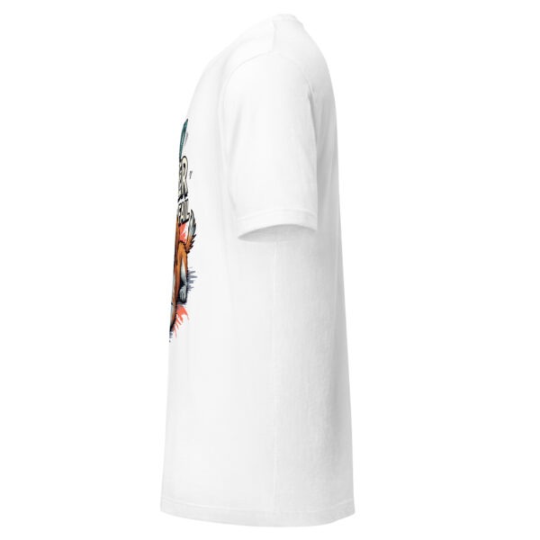 unisex-staple-t-shirt-white-left-69c65afbaacb1.jpg Proud Foster Fail Cute Rescue Dog Graphic T-Shirt (PD021_T01)