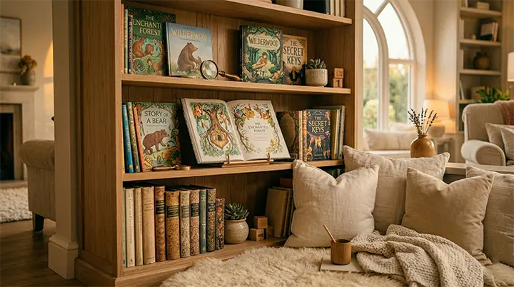 Structuring a predictable sibling storytime using the format sandwich method with picture books and chapter books