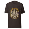 unisex-staple-t-shirt-brown-front-69ec91136f14b.jpg Treat Negotiator Funny Dog Shirt For Pet Parents (PD029_T01)