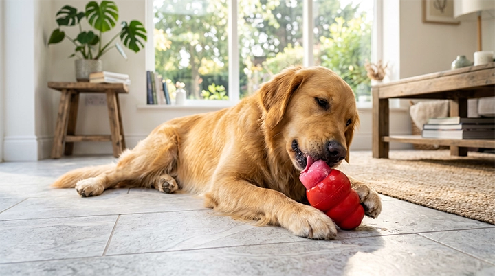 Frozen treats provide cooling relief and urban dog heatstroke prevention