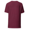 unisex-staple-t-shirt-maroon-back-6a532f5b274d0.jpg Introvert Dog Approved Humans By Appointment Graphic Tee (PD032_T01)